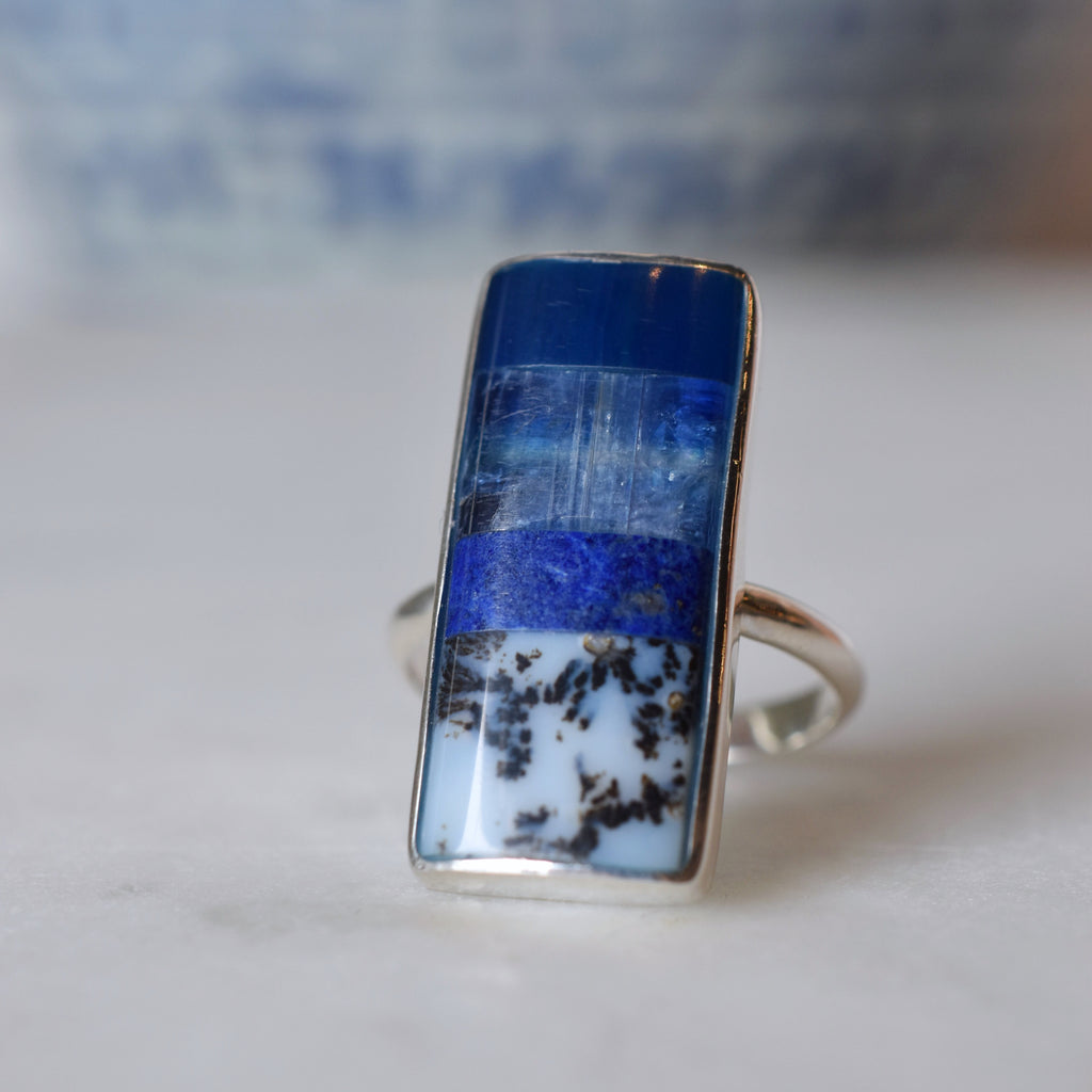 Domed Rectangular Ring