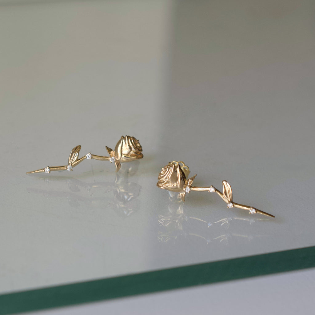 Celestial Rose Earrings