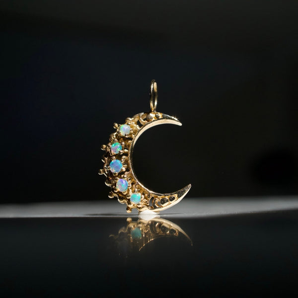 Vintage Moon Pendant