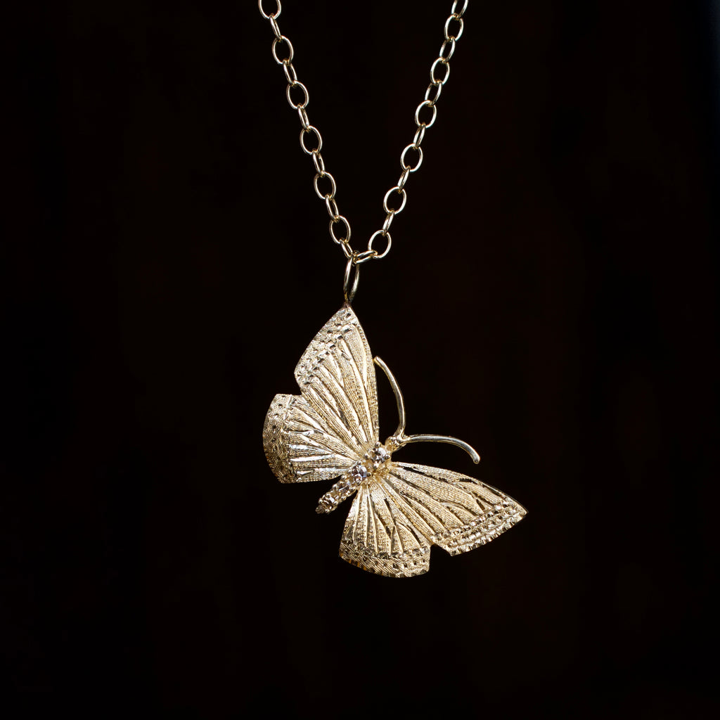 Vintage Butterfly Pendant