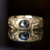 Black Diamond Orphic Egg Ring