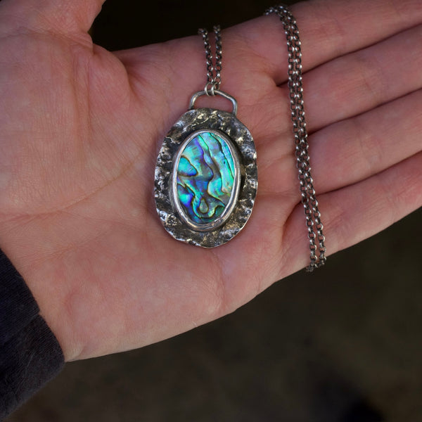 Abalone Ripple Necklace