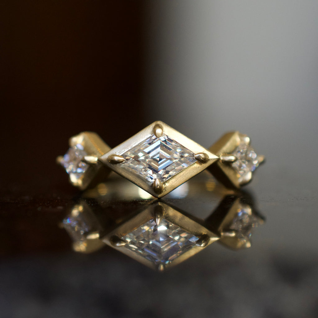 Diamond Lozenge Ring