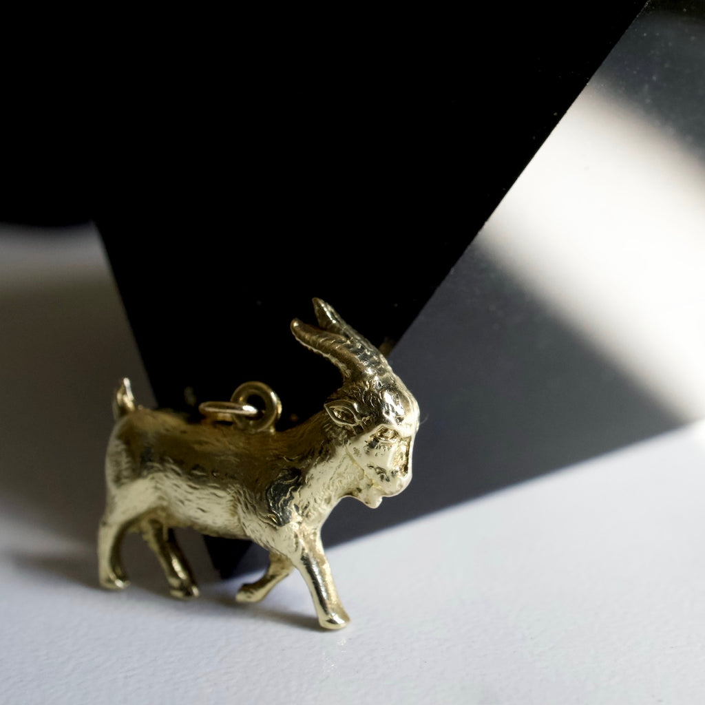 Vintage Goat Pendant