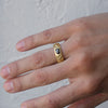Black Diamond Orphic Egg Ring