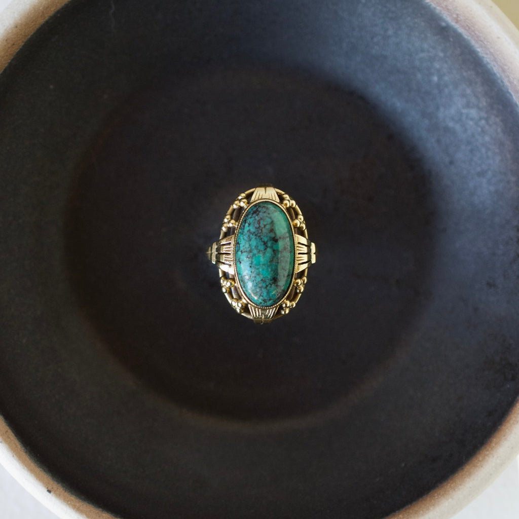 Vintage Turquoise Ring