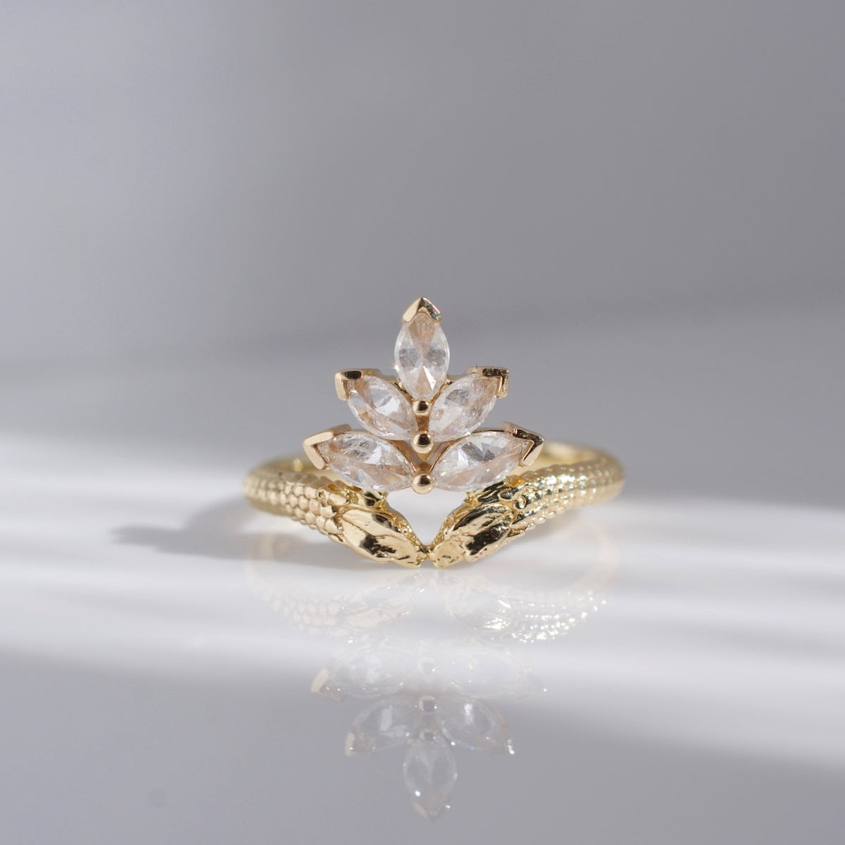 Fern Nagini Ring– Good Fortune