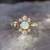 Opal Wandering Cosmos Ring