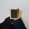 Rectangle Onyx Signet