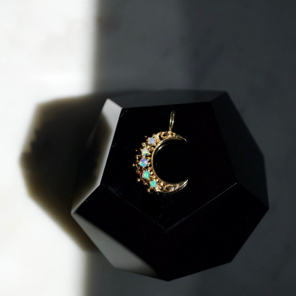 Vintage Moon Pendant