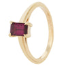 Grape Garnet Solitaire