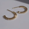 French Cut Hoops
