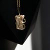 14k Cobra & Yin Yang Domino Pendant