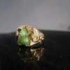 Vintage Jade Buddha Ring