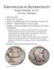 Titus Pegasus Ancient Coin