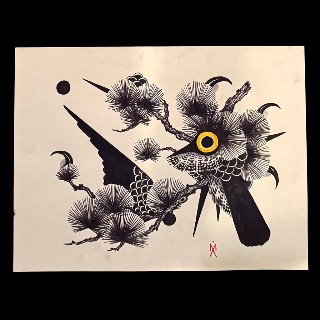Michael Aul Abstracted Owl 2