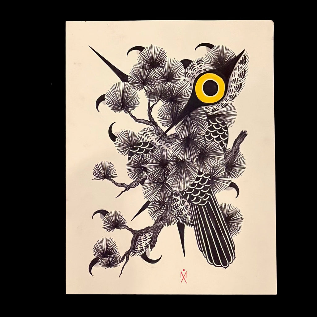 Michael Aul Abstracted Owl 3