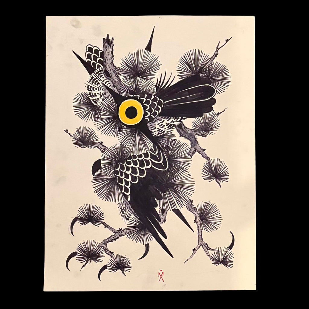 Michael Aul Abstracted Owl 1
