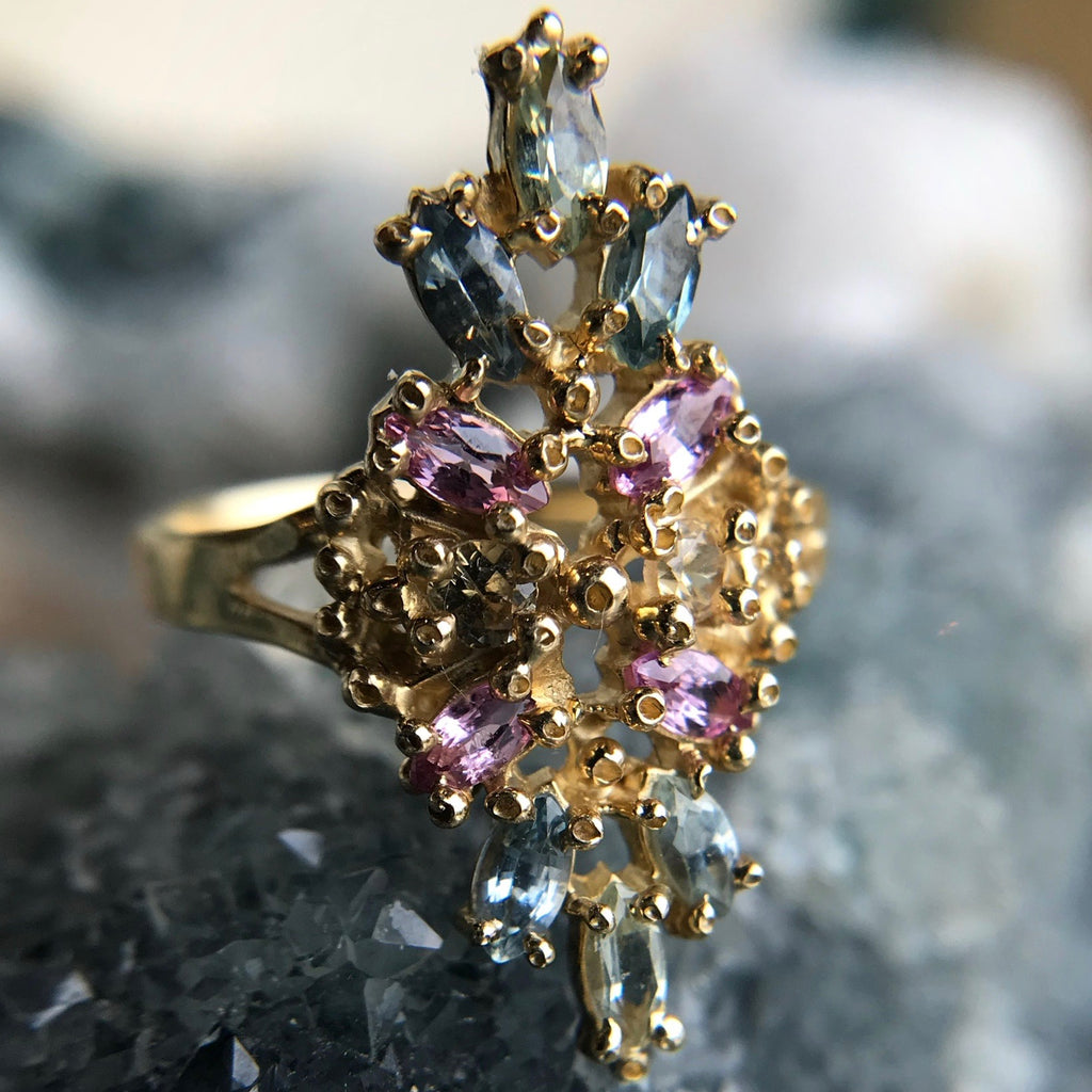 Marquise Burst Ring