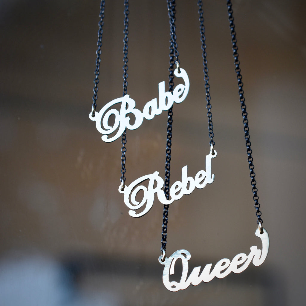 “Say My Name” Necklace