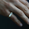 Elongated Diamond Baguette Ring