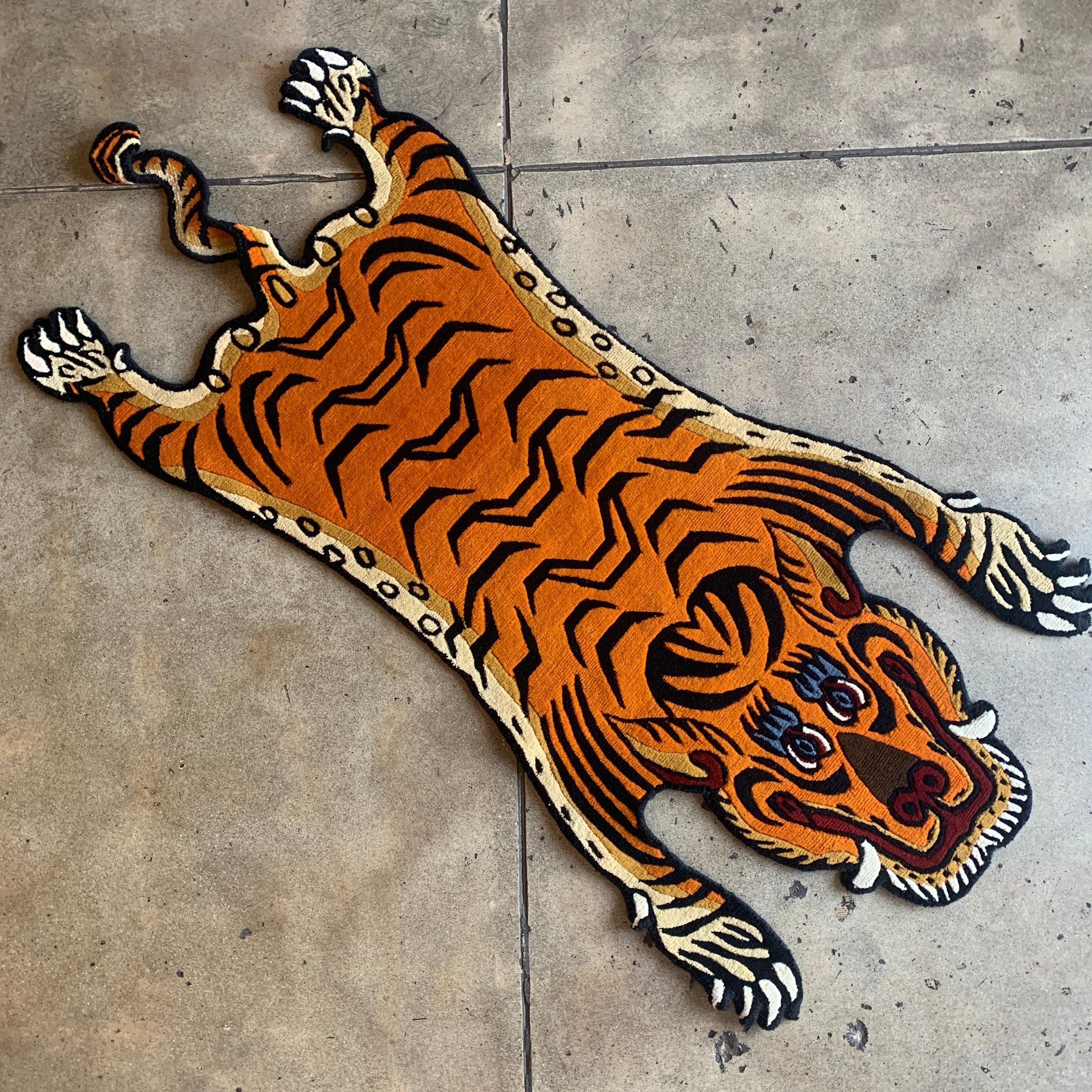 Tibetan Tiger Rugs– Good Fortune