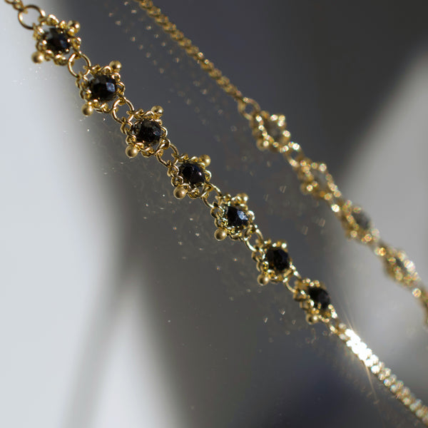 Petite Textile Diamond Bracelet