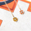Yantra Chakra & Trillion Diamond Necklace