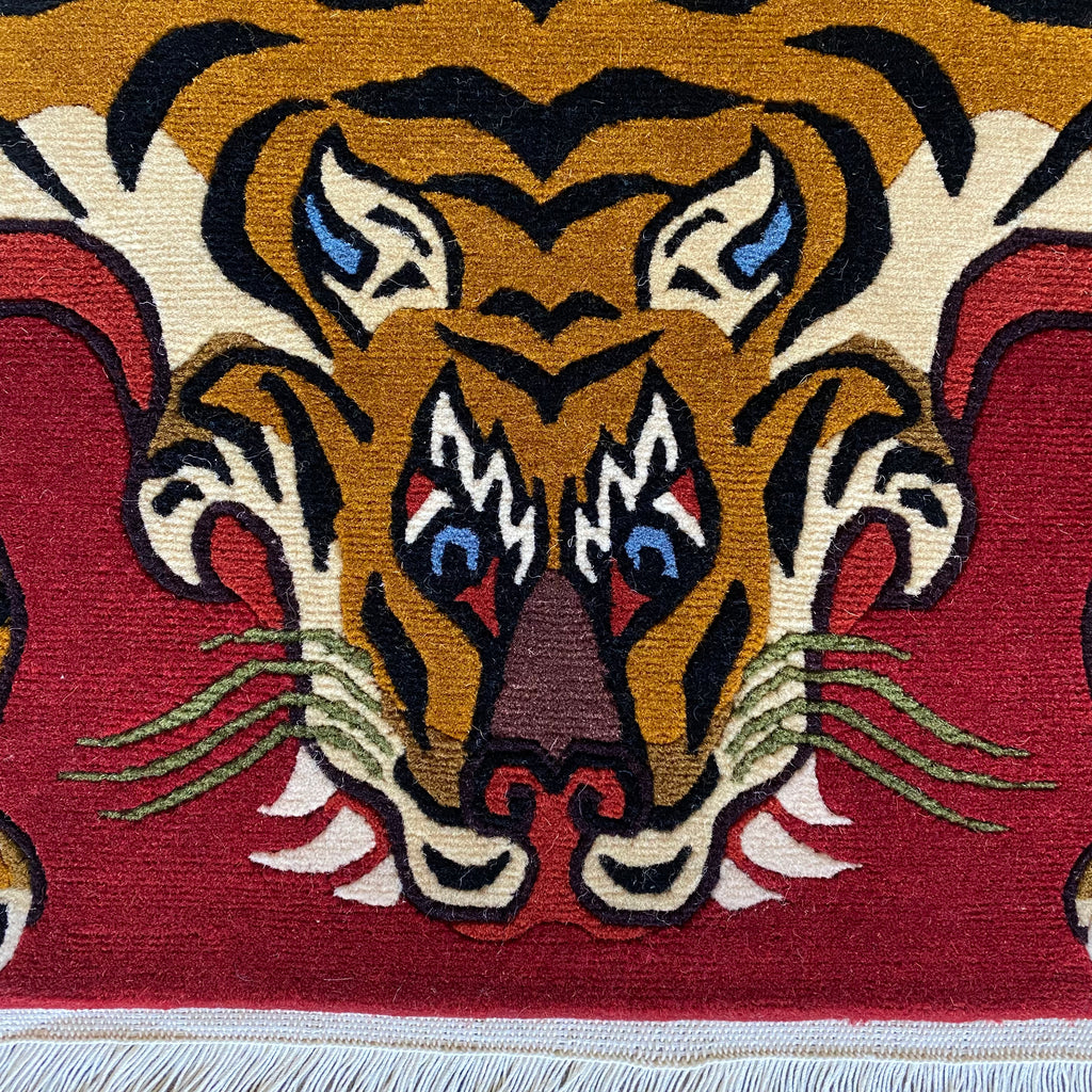 Tibetan Tiger Rugs, positivity and protection for the home.