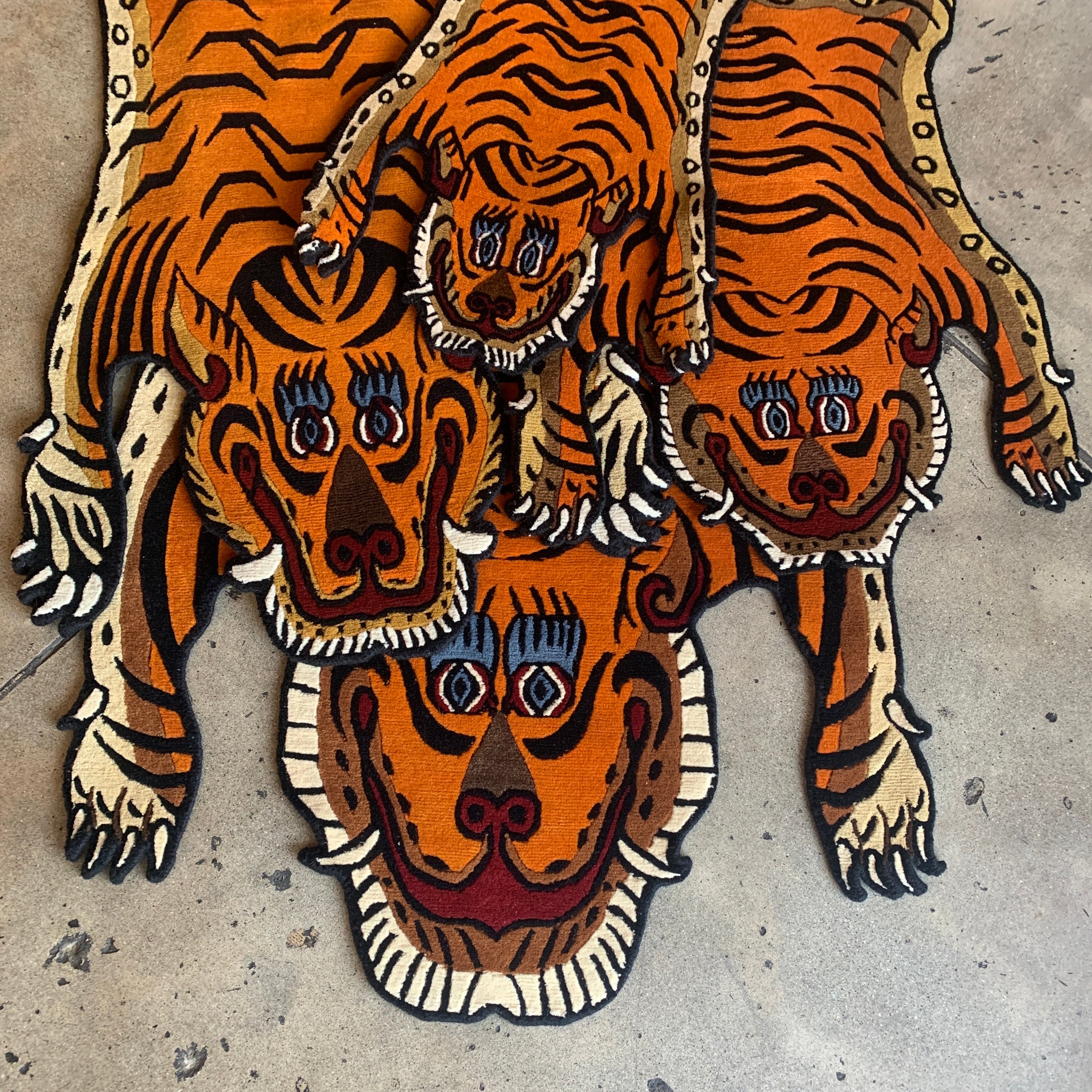 Tibetan Tiger Rugs– Good Fortune