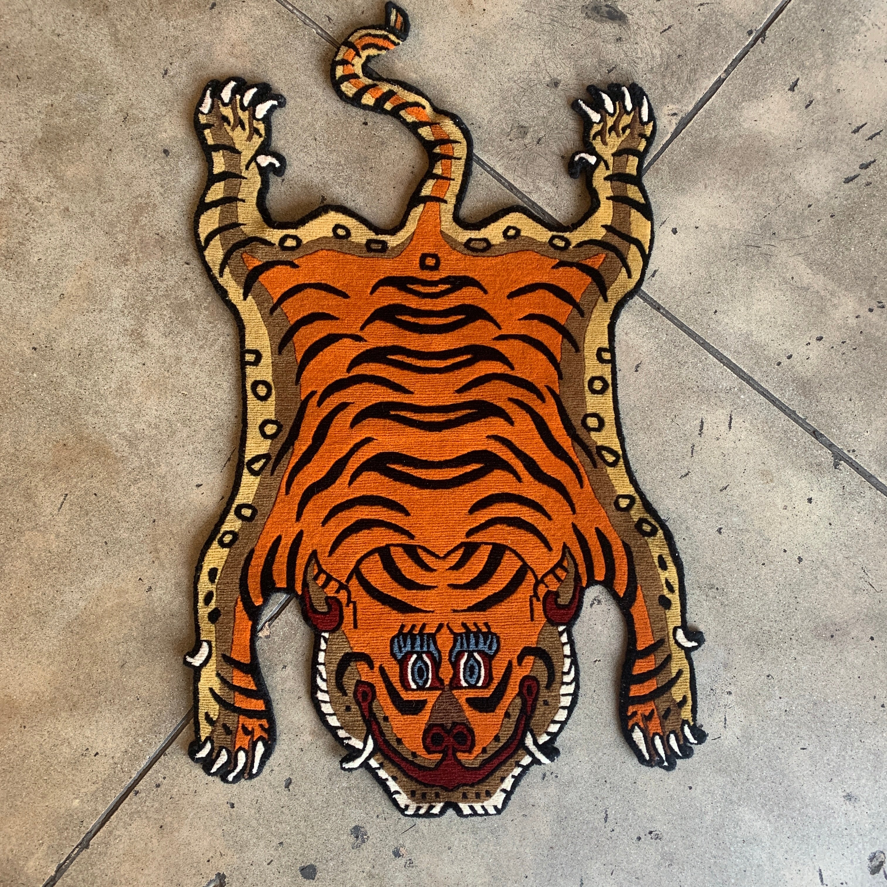 Tibetan Tiger Rugs – Good Fortune