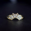 Diamond Pave Batwing Ring