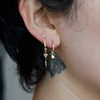 Totem Sapphire Eyes & Diamond Earrings