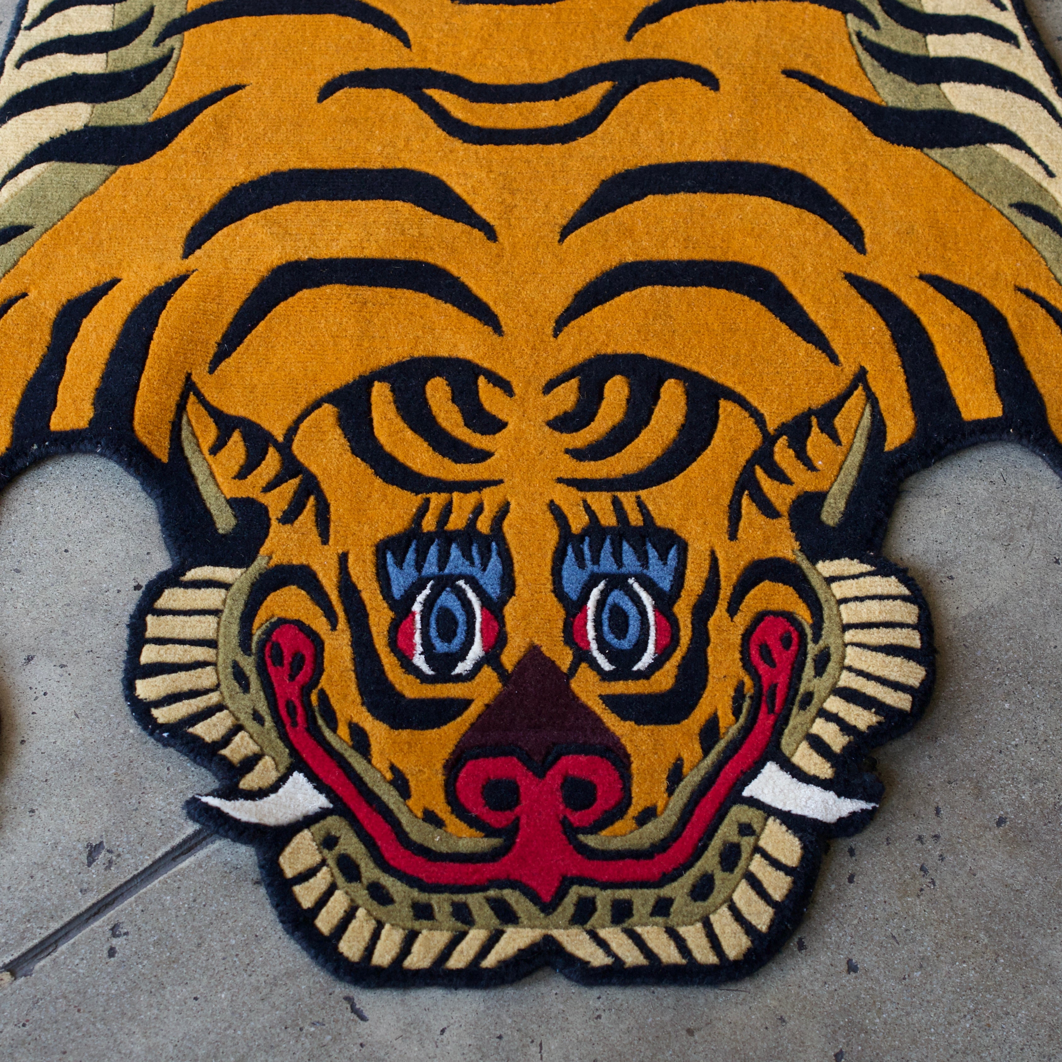 Tibetan Tiger Rugs– Good Fortune