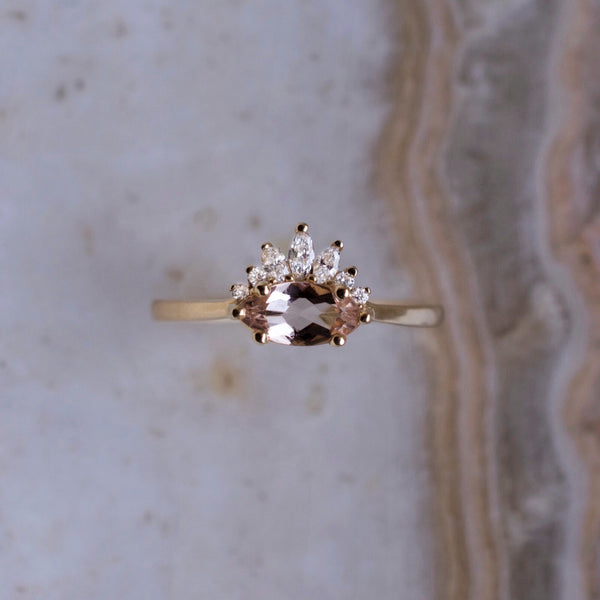 Roseate Amour Ring
